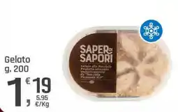 Supermercati Dok Gelato alla Nocciola Saper di Sapori offerta
