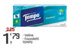Supermercati Dok Fazzoletti TEMPO offerta