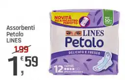 Supermercati Dok Assorbenti Petalo LINES offerta