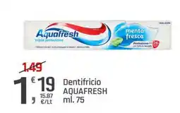 Supermercati Dok Dentifricio AQUAFRESH offerta