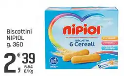 Supermercati Dok Biscottini NIPIOl offerta
