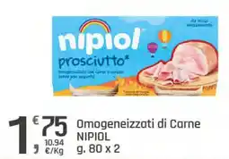 Supermercati Dok Omogeneizzati di Carne NIPIOl offerta