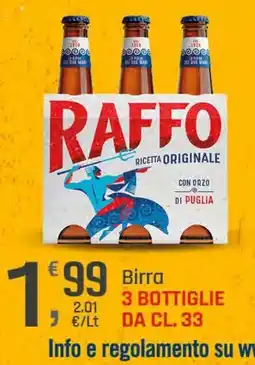 Supermercati Dok Raffo Birra offerta