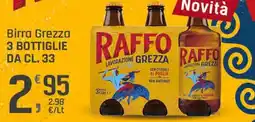 Supermercati Dok Birra Grezza RAFFO offerta