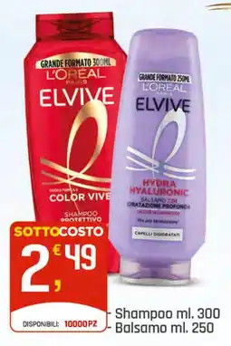 Supermercati Dok L'ORÉAL PARIS ELVIVE Shampoo Color Vive offerta