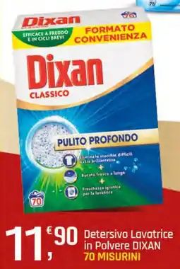 Supermercati Dok Detersivo Lavatrice in Polvere Dixan offerta