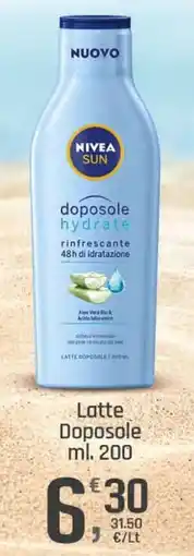Supermercati Dok Nivea sun latte doposole offerta