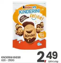 Interspar Kinder Kinderini offerta