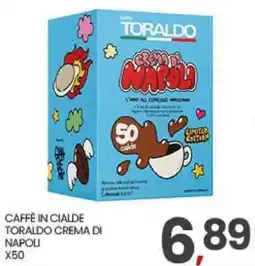 Interspar Caffè in cialde Toraldo Crema di Napoli offerta