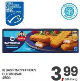Interspar Bastoncini Findus Gli Originali offerta