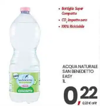 ACQUA NATURALE SAN BENEDETTO EASY