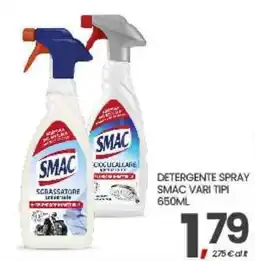 Interspar Detergente Spray Smac Vari Tipi offerta