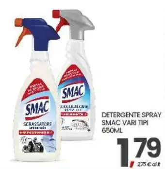 Interspar Detergente Spray Smac Vari Tipi offerta