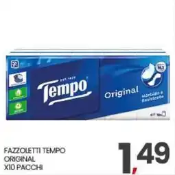Interspar FAZZOLETTI TEMPO ORIGINAL offerta