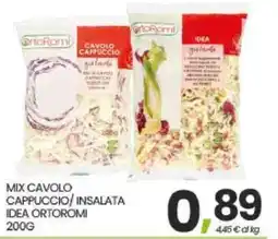 Interspar MIX CAVOLO CAPPUCCIO/INSALATA IDEA ORTOROMI offerta
