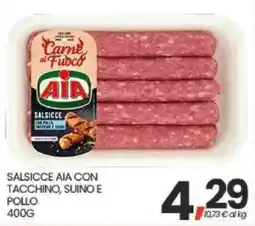 Interspar Salsicce AIA con tacchino, suino e pollo offerta