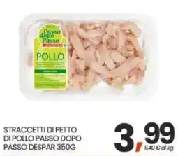 Interspar STRACCETTI DI PETTO DI POLLO PASSO DOPO PASSO offerta