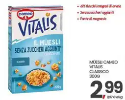 Interspar MÜESLI CAMEO VITALIS CLASSICO offerta