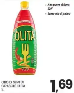 Interspar OLIO DI SEMI DI GIRASOLE OLITA offerta