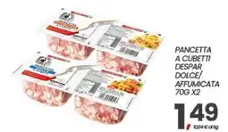 Interspar Pancetta a cubetti Despar offerta