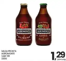 Interspar Salsa Pronta Agromonte offerta