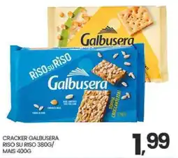 Interspar CRACKER GALBUSERA RISO SU RISO offerta
