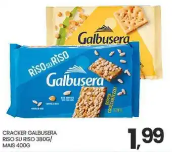 Interspar CRACKER GALBUSERA RISO SU RISO offerta