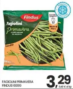 Interspar Fagiolini Primavera Findus offerta