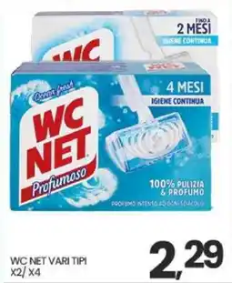 Interspar WC NET Profumoso offerta