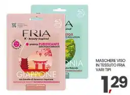 Interspar Maschere viso FRIA offerta