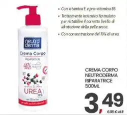 Interspar Crema Corpo Neutroderma Riparatrice offerta