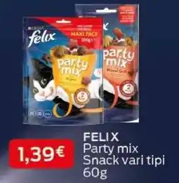 Interspar FELIX Party mix Snack vari tipi offerta