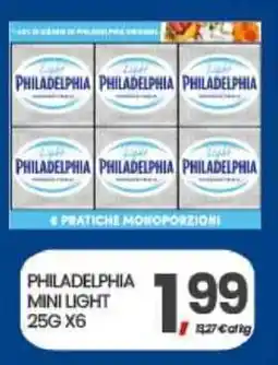 Interspar Philadelphia mini light offerta