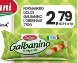 Interspar Formaggio dolce galbanino l'originale offerta