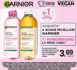 Interspar Acqua Micellare Garnier offerta