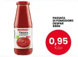 Interspar Passata di pomodoro DESPAR offerta