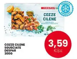 Interspar Cozze Cilene Sgusciate Despar offerta