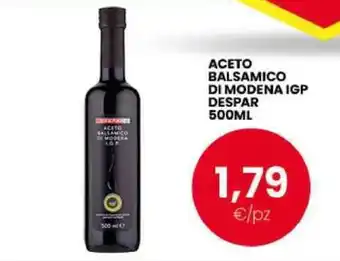 Interspar Aceto Balsamico di Modena IGP Despar offerta