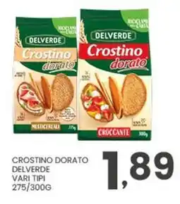 Despar Crostino dorato Delverde offerta