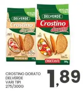 Crostino dorato Delverde