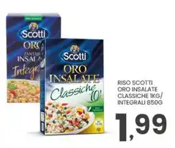 Despar Riso scotti oro insalate classiche / integrali offerta