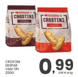 Despar Crostini Despar offerta