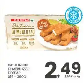 Despar Bastoncini di merluzzo Despar offerta