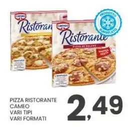 Despar Pizza ristorante cameo offerta