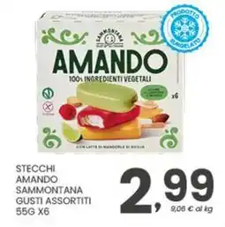 Despar Stecchi amando Sammontana offerta