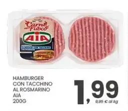 Despar Hamburger con tacchino al rosmarino Aia offerta