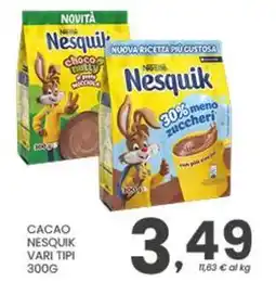 Despar Nestle Cacao nesquik offerta