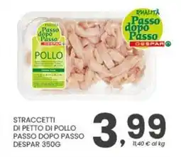 Despar Straccetti di petto di pollo passo dopo passo Despar offerta