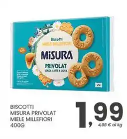 Despar Biscotti misura privolat miele millefiori offerta