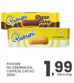 Despar Pavesini gli originali/al caffè/al cacao offerta